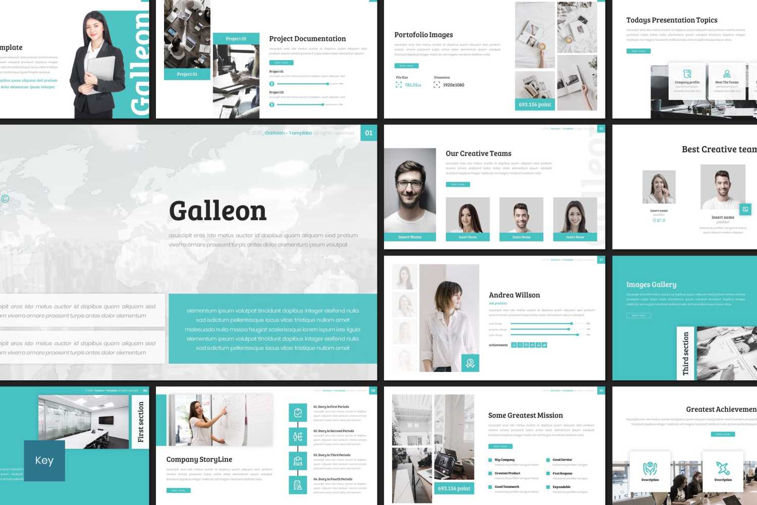 Kit Graphique #119116 Corporate Creatif Divers Modles Web - Logo template Preview