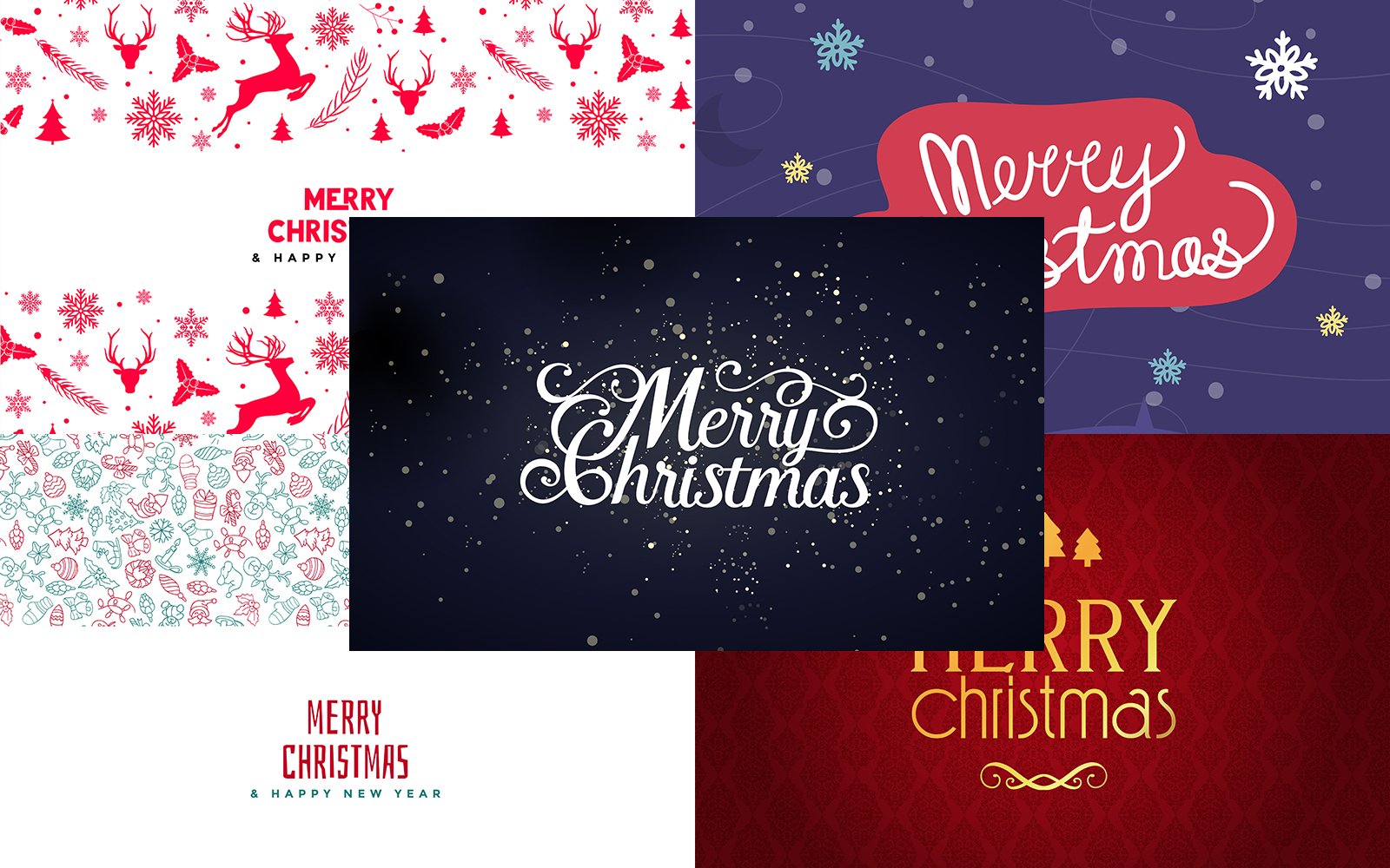 Kit Graphique #119146 Christmas Background Divers Modles Web - Logo template Preview