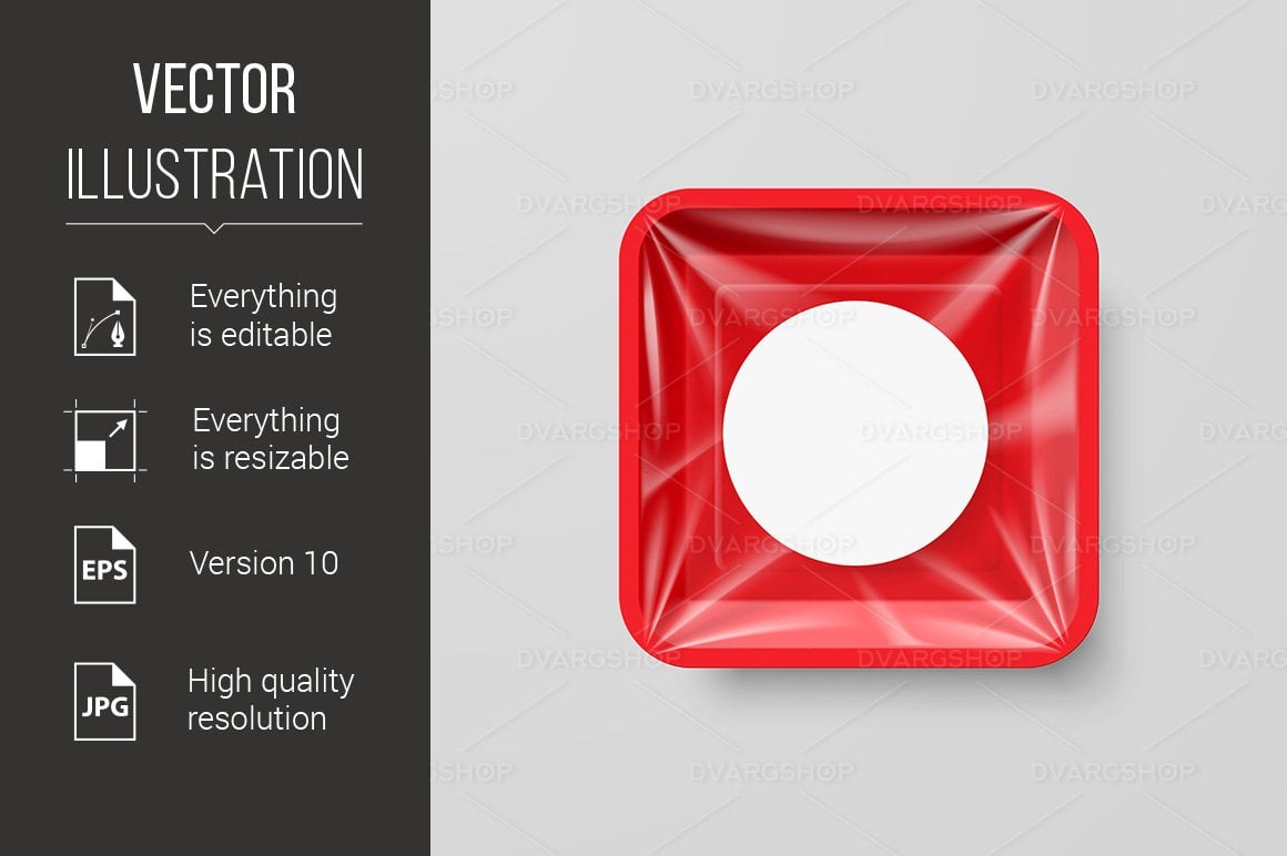 Template #119159 Plastic Food Webdesign Template - Logo template Preview
