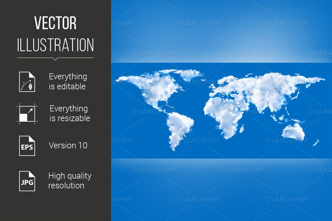 Template #119164 Blue Clouds Webdesign Template - Logo template Preview