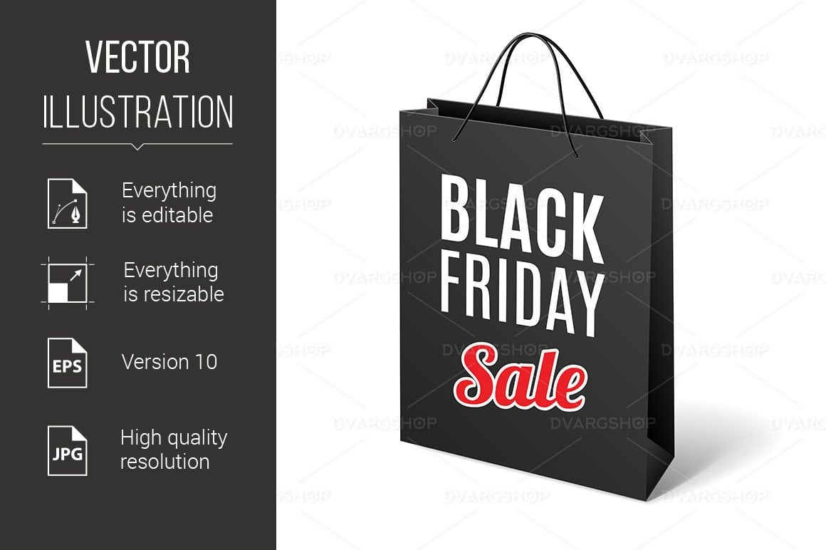 Kit Graphique #119184 Black Friday Divers Modles Web - Logo template Preview