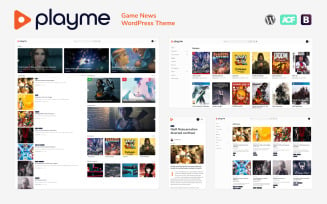 PLAYME - Video Games News WordPress Theme