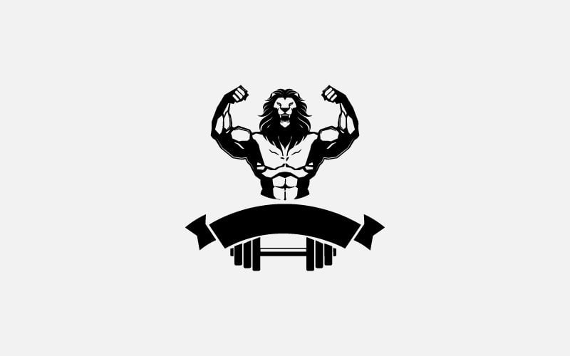 Template #119261 Barbell Biceps Webdesign Template - Logo template Preview