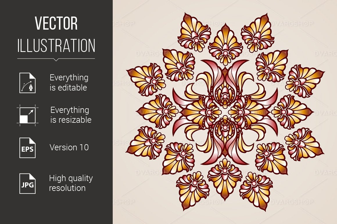 Template #119577 Abstract Flower Webdesign Template - Logo template Preview