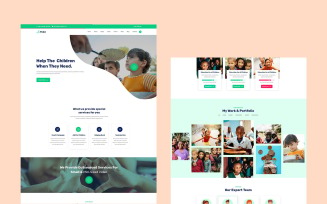 Thild - NonProfit Charity PSD Template