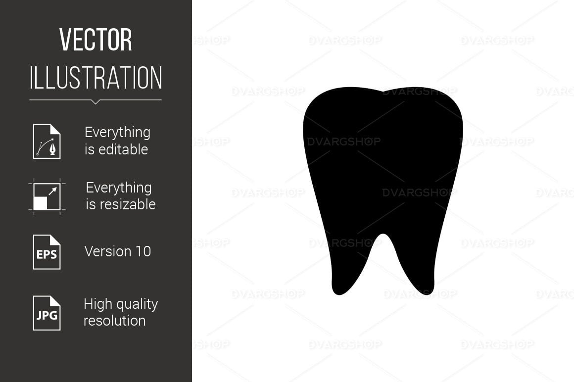 Kit Graphique #119608 Tooth Icon Divers Modles Web - Logo template Preview