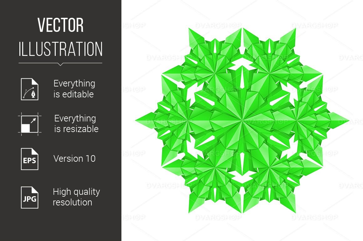 Kit Graphique #119618 Snowflake Papier Divers Modles Web - Logo template Preview