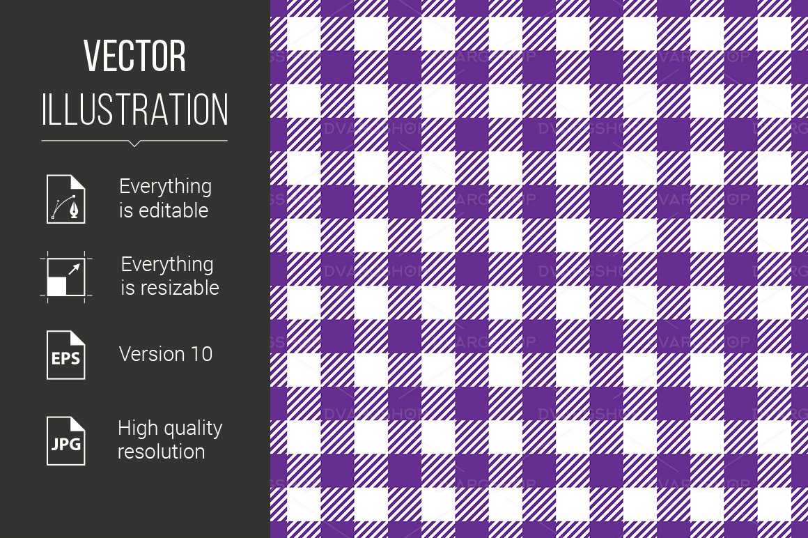 Template #119622 Gingham Pattern Webdesign Template - Logo template Preview