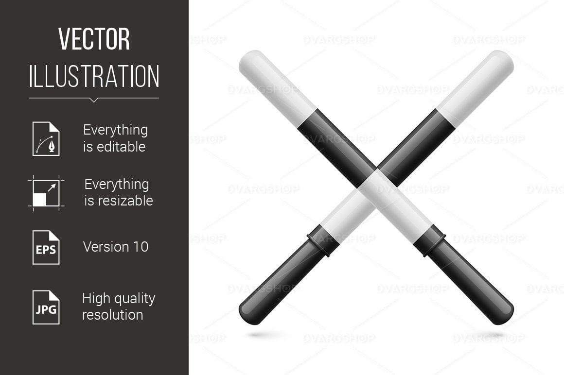 Template #119679 White Sticks Webdesign Template - Logo template Preview