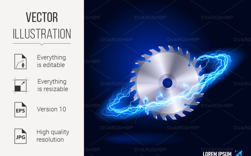 Energy - Vector Image Vector Graphic