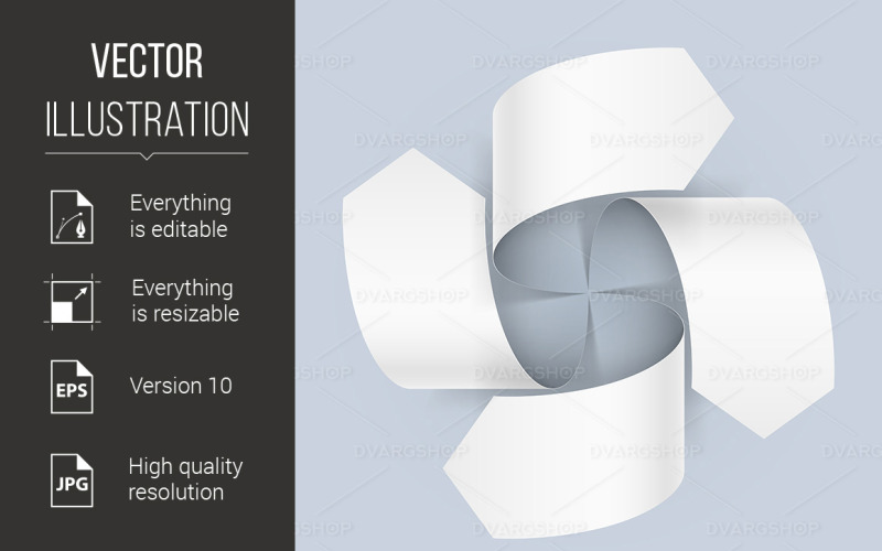 Info Paper - Vector Image Vector Graphic