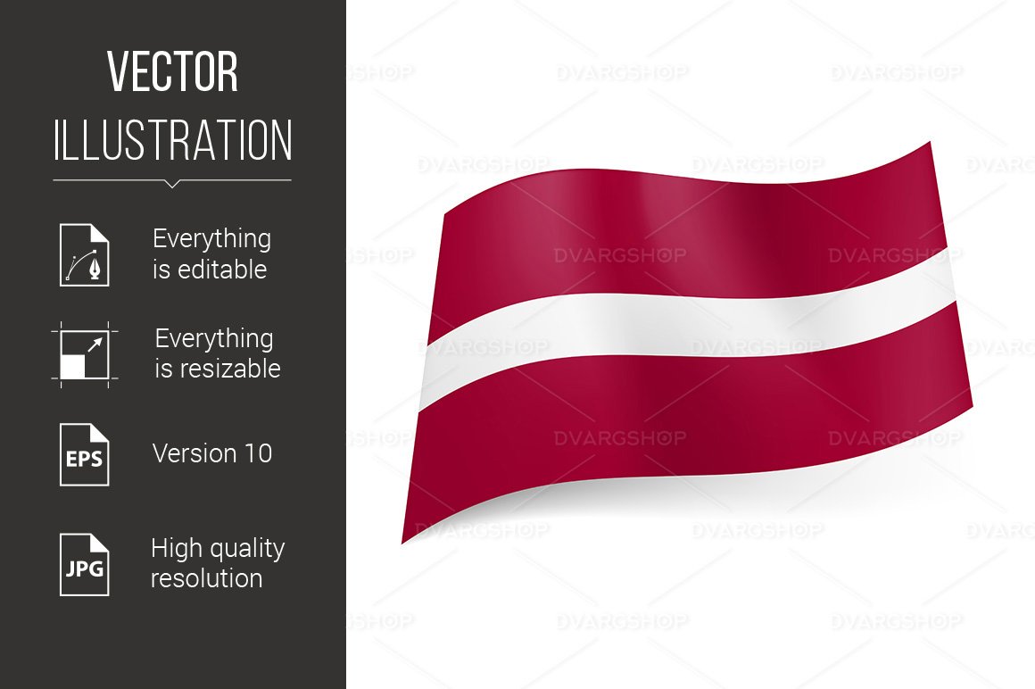 Template #119707 Flag Red Webdesign Template - Logo template Preview