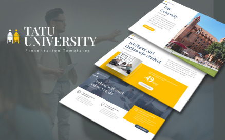 Tatu Uni Presentation PowerPoint Template