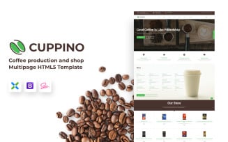 Cuppino - Coffee Shop HTML5 Website Template