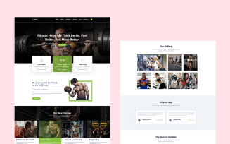 Hymt- Gym PSD Template