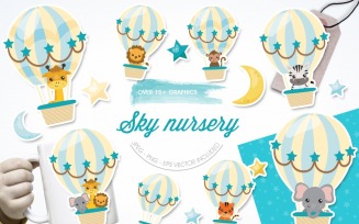 Sky Nursery - Vector Image