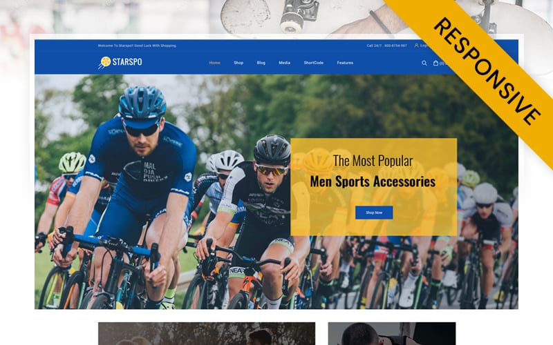Starspo - The Sports Store WooCommerce Theme