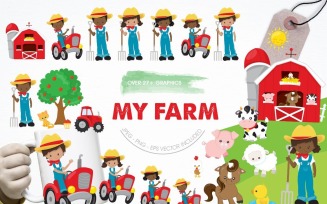 My Farm - Vector Image
