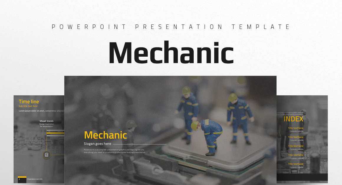 Mechanic Powerpoint Template 102366 Templatemonster Mechanic Powerpoint Template 102366 Templatemonster