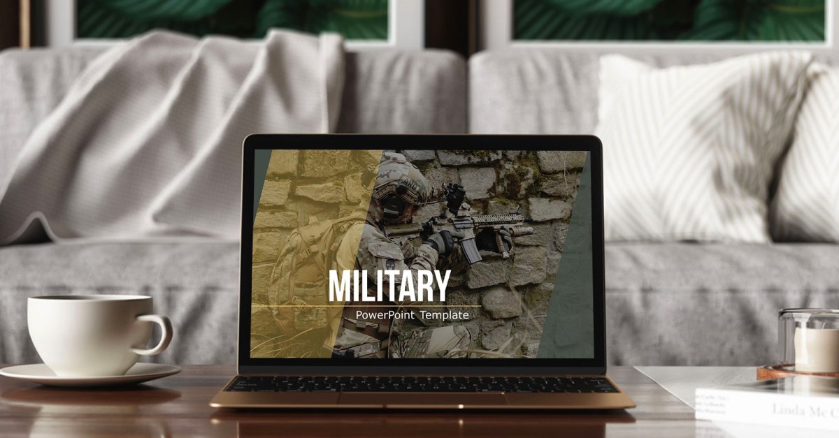 modèle PowerPoint militaire