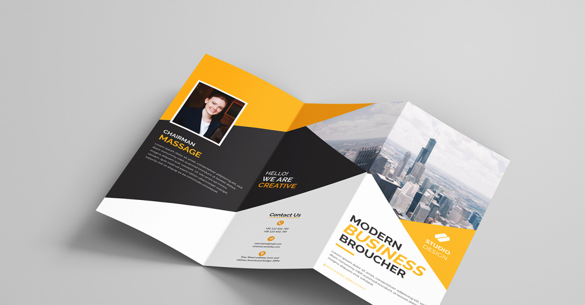 Spyro Business Brochure - Corporate Identity Template