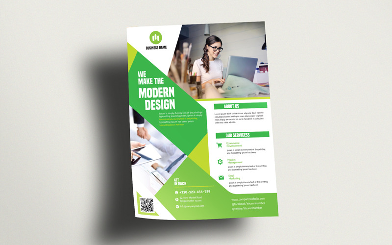 Flyer (Editable) - Corporate Identity Template