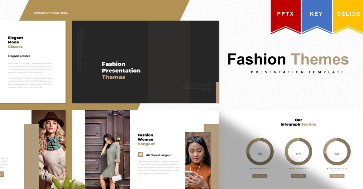 Fashion Themes | PowerPoint template - TemplateMonster