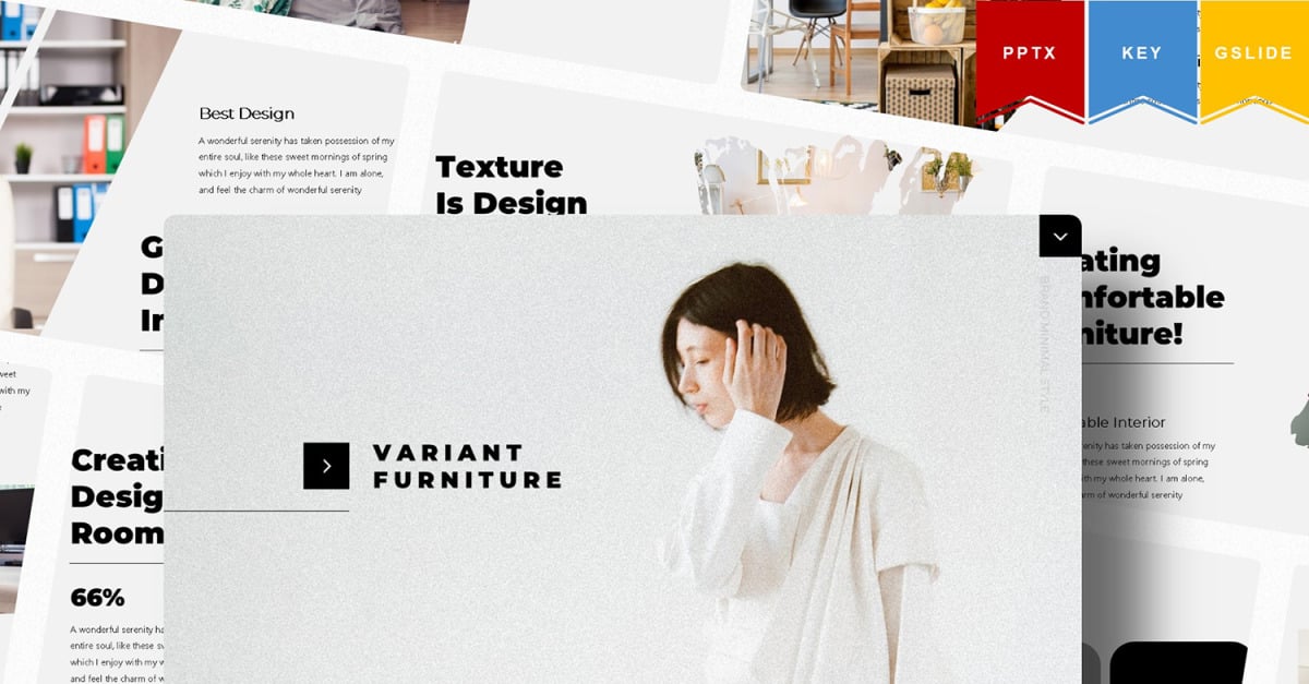 Variant Furniture | PowerPoint template - TemplateMonster