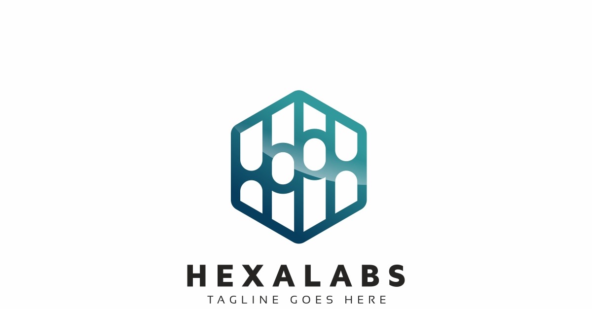 Hexagon Labs Logo Template #113170 - TemplateMonster