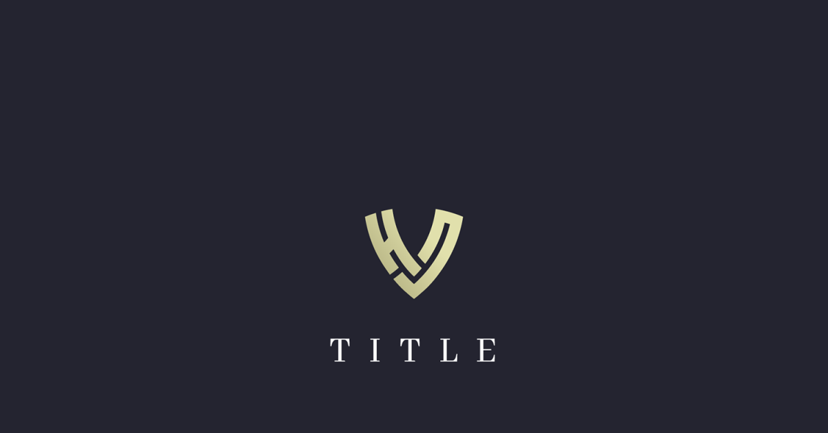 Monogram VH Logo Design Graphic by Greenlines Studios · Creative Fabrica