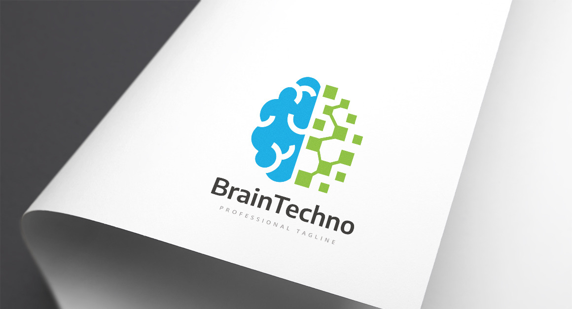 Brain Technology Logo Template #114304 - TemplateMonster