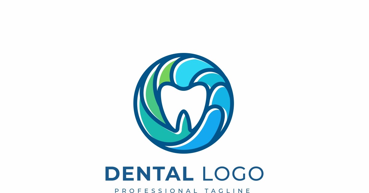 Dental Logo Template #114563 - TemplateMonster