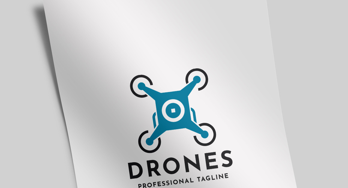 servitrice bidragyder Bloodstained Drone Expert Logo Template #114664 - TemplateMonster