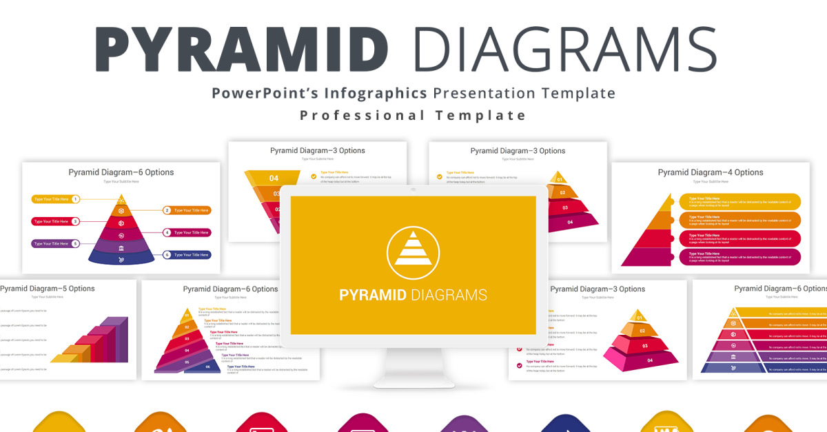 Pyramidendiagramm Vorlage