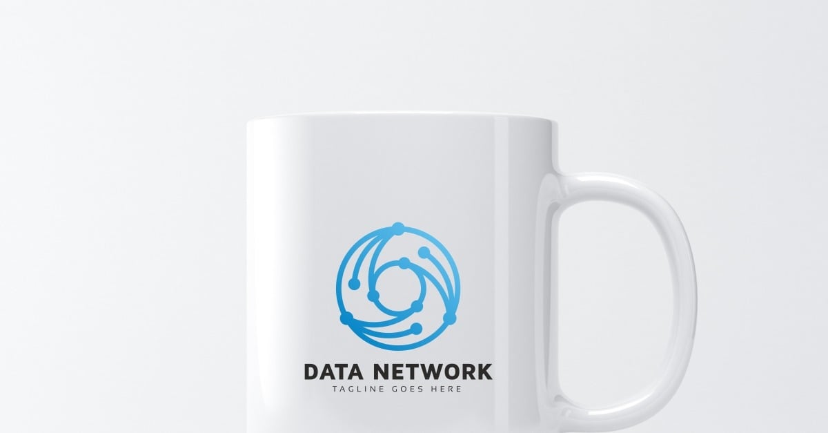 Data Network Logo Template #116418 - TemplateMonster