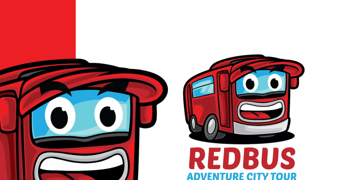 red bus logo