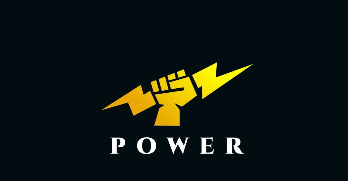 Power Hand Logo Template #121106 - TemplateMonster