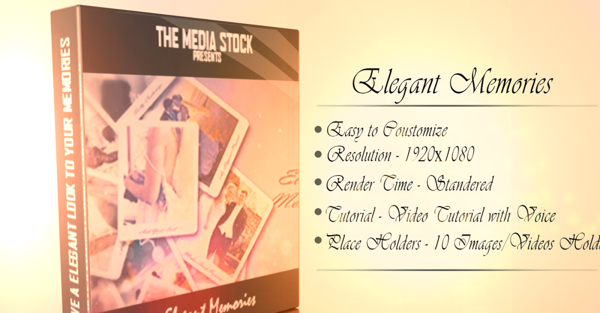 elegant memories after effects download