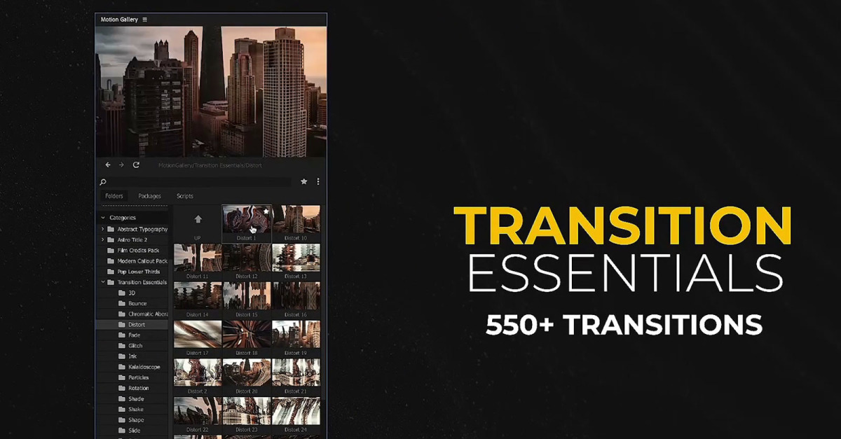 transition for after effects free download