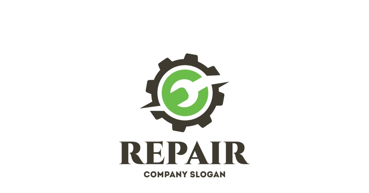 Auto Repair Service Logo Template #122078 - TemplateMonster