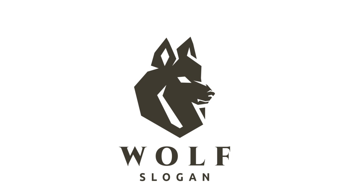 Wolf Logo Template #122051 - TemplateMonster