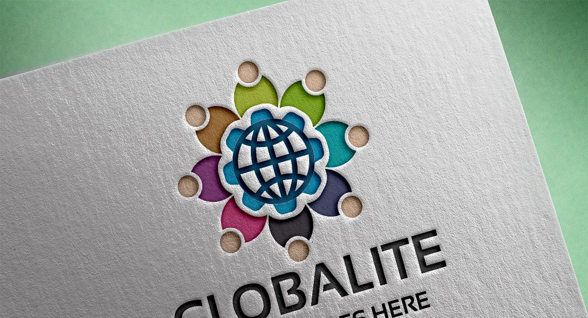 Globalite Logo Template #123552 - TemplateMonster