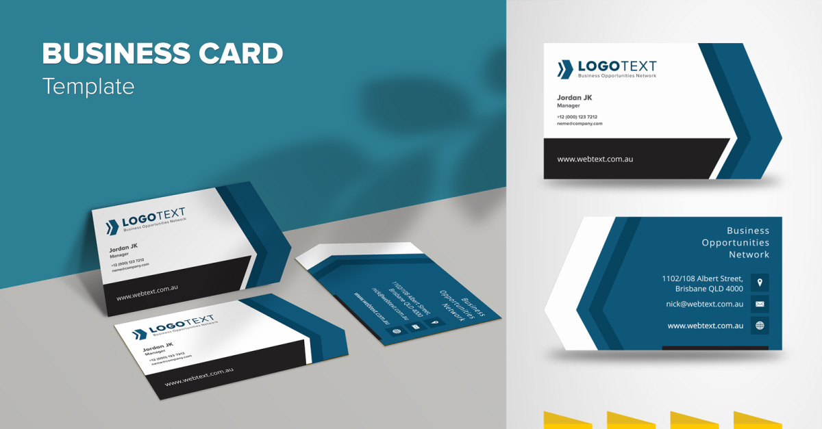 Creative Business Card Design - Corporate Identity Template