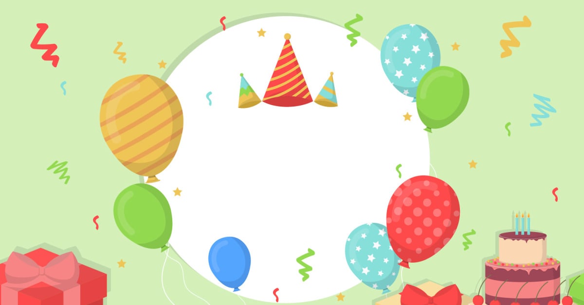 Party Birthday Banner Background #137769 - TemplateMonster