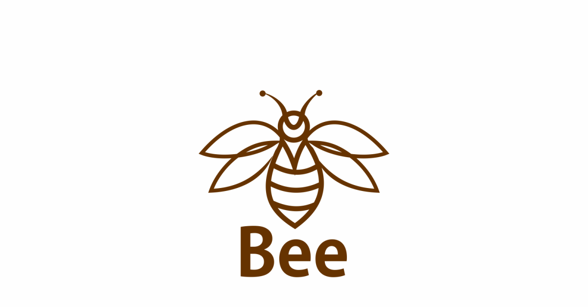 Bee Logo Template #143141 - TemplateMonster