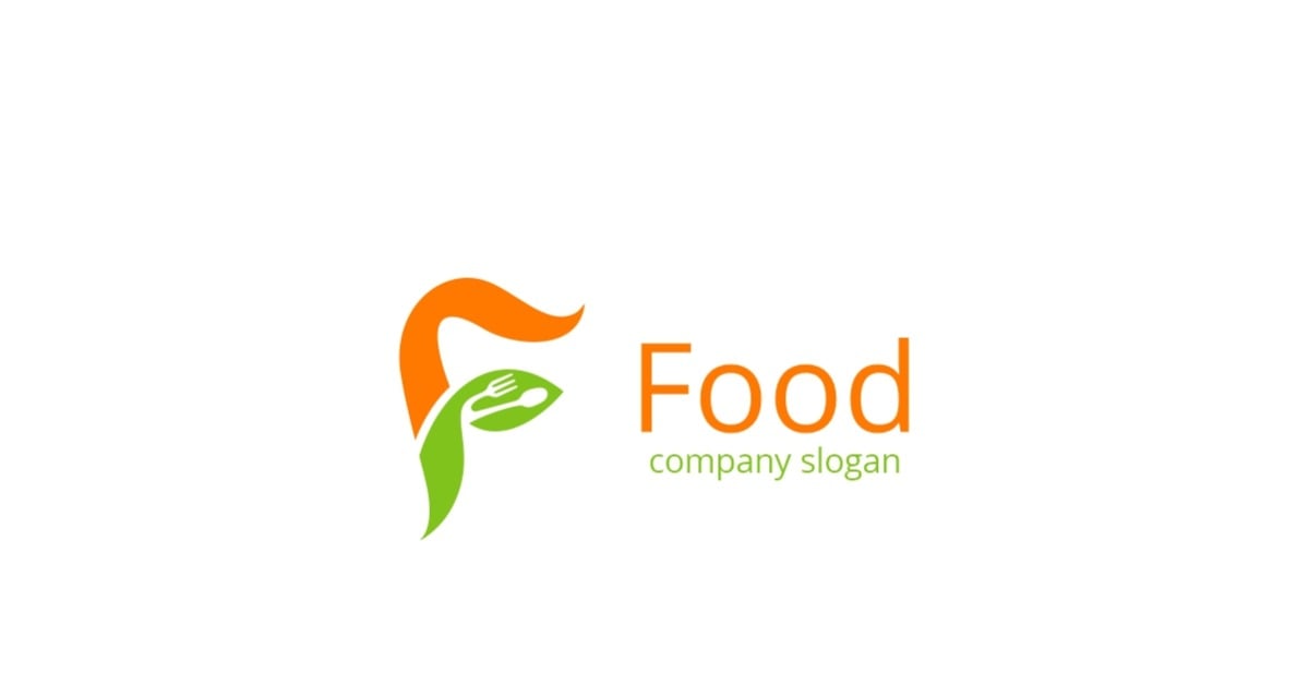 Letter F Food Logo Template #143180 - TemplateMonster