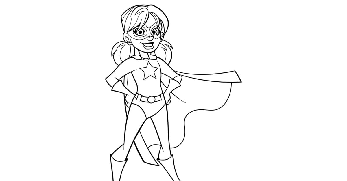 How to draw Wonder Woman cartoon style  SketchOk