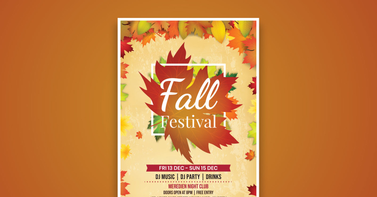 Fall Festival Flyer - Corporate Identity Template