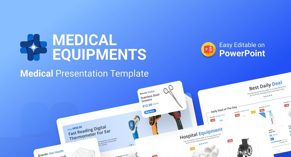 Medical Equipment Presentation – PPT PowerPoint template