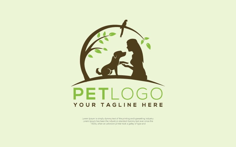 Free: happy pet care logo - nohat.cc